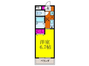 フルールイン摂津の物件間取画像